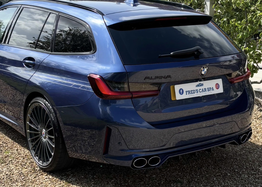 BMW Alpina B3 Touring rear exterior by Fred's Car Spa