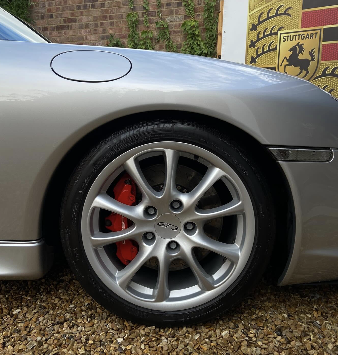 Porsche GT3 alloy wheel detail by Fred's Car Spa